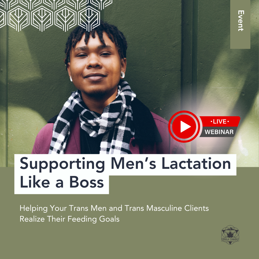 Supporting men's lactation