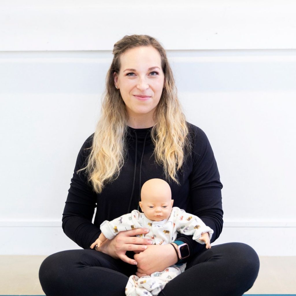 infant massage for doulas instructor Carly Snyders