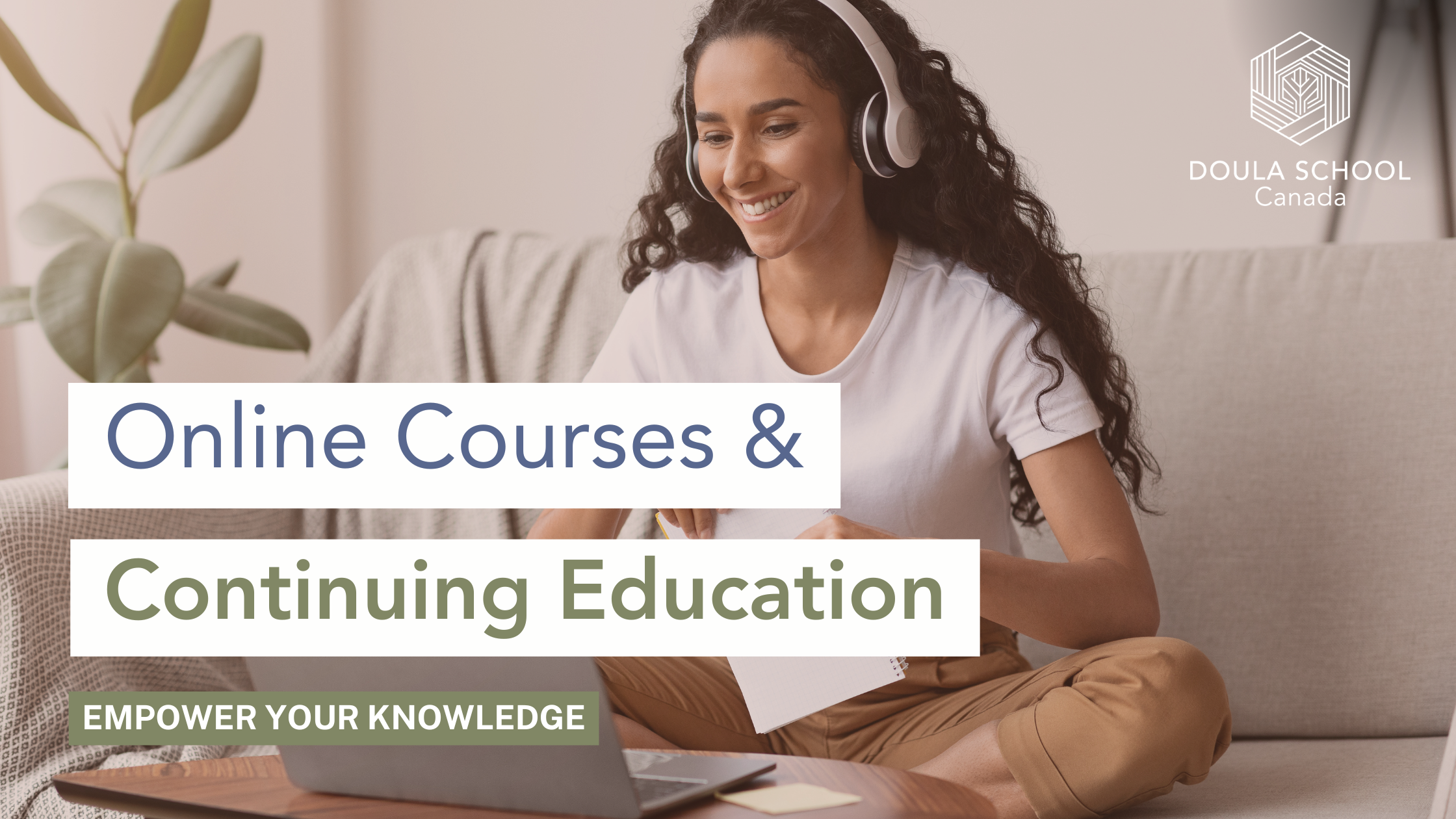 online courses header - Doula School Canada Doula School Canada Online Courses